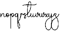 Special Calligraphy Regular otf (400) Font LOWERCASE