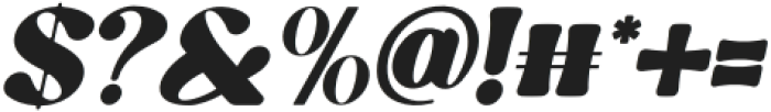 Special Charisma Italic otf (400) Font OTHER CHARS