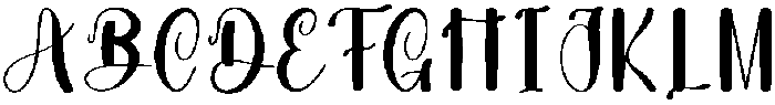 Special December Regular otf (400) Font UPPERCASE