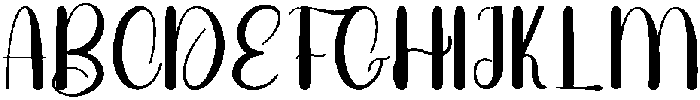 Special Handmade Regular otf (400) Font UPPERCASE