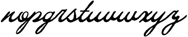 Special Handmade Script otf (400) Font LOWERCASE