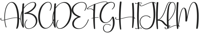 Special Handwritting Regular otf (400) Font UPPERCASE