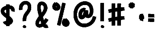 Special Moment Regular otf (400) Font OTHER CHARS