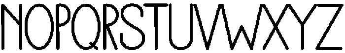 Special Monthly Regular otf (400) Font UPPERCASE