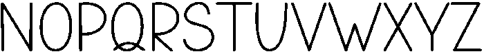 Special Rainbow Regular otf (400) Font UPPERCASE