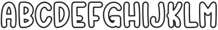 Special Rainbow Regular otf (400) Font UPPERCASE