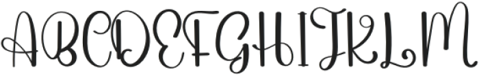 Special Regular otf (400) Font UPPERCASE
