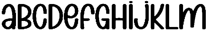 Special Sunday Regular otf (400) Font UPPERCASE