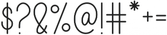 SpeckledNest Regular otf (400) Font OTHER CHARS