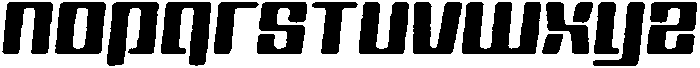 Specon Angular Italic otf (400) Font LOWERCASE