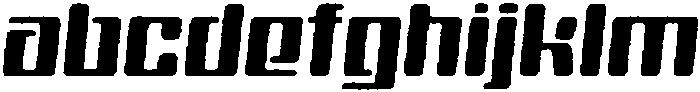 Specon Circular Eroded Italic otf (400) FONT