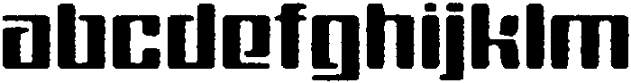 Specon Circular Eroded otf (400) Font UPPERCASE