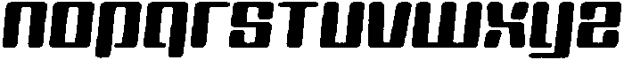 Specon Circular Rough Italic otf (400) Font LOWERCASE