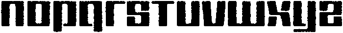 Specon Eroded otf (400) Font LOWERCASE