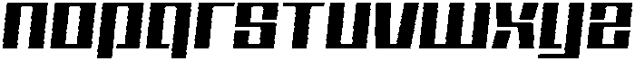 Specon Inline Italic otf (400) Font LOWERCASE