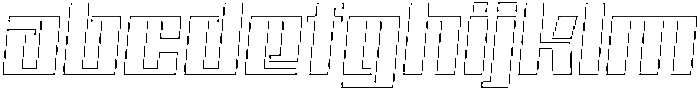 Specon Outline Italic otf (400) FONT