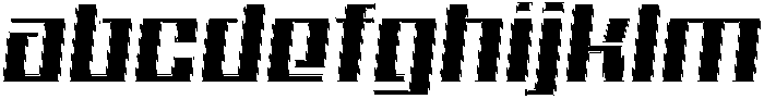 Specon Rimmed Italic otf (400) Font UPPERCASE