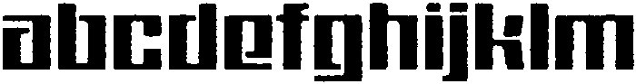 Specon Rounded Eroded otf (400) Font UPPERCASE