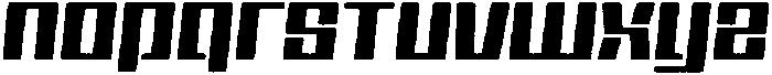 Specon Rounded Noise Italic otf (400) Font UPPERCASE