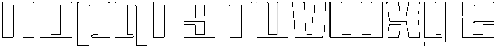 Specon Rounded Outline otf (400) Font UPPERCASE