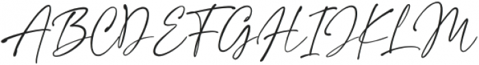 Spectacular Signature Regular otf (400) Font UPPERCASE