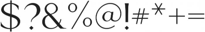 Spectre Serif otf (400) Font OTHER CHARS
