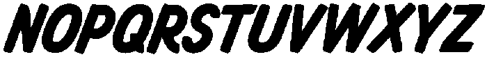 Speed Brush Smooth Italic otf (400) Font LOWERCASE