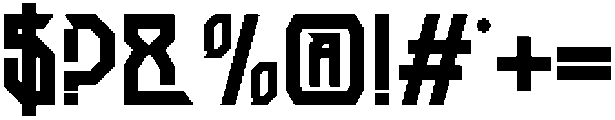 Speed Gemors Regular otf (400) Font OTHER CHARS