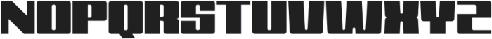 Speeded Regular otf (400) Font UPPERCASE