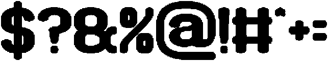 Spend Time Bold otf (700) Font OTHER CHARS