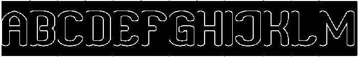 Spend Time-Hollow-Inverse otf (400) Font UPPERCASE