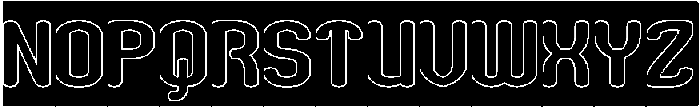 Spend Time-Hollow-Inverse otf (400) Font UPPERCASE