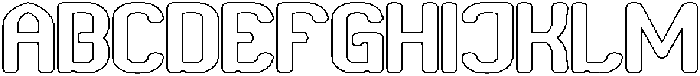 Spend Time-Hollow otf (400) Font UPPERCASE