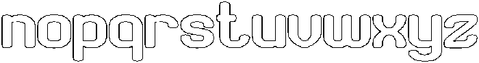 Spend Time-Hollow otf (400) Font LOWERCASE