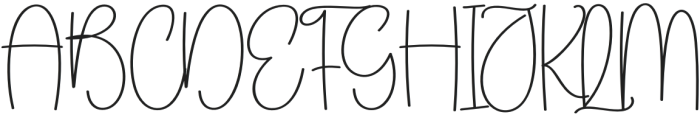 Spicyhot Regular otf (400) Font UPPERCASE