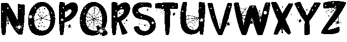 Spider Web Regular otf (400) Font LOWERCASE