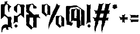 Spikera otf (400) Font OTHER CHARS