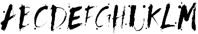 Spilt Milk Regular otf (400) Font UPPERCASE