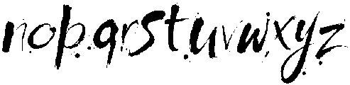 Spilt Milk Regular ttf (400) Font LOWERCASE