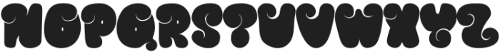 Spiral Puff Regular otf (400) Font LOWERCASE