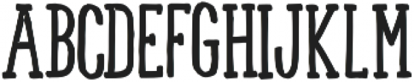 Spirited Serif Bold Regular otf (700) Font UPPERCASE