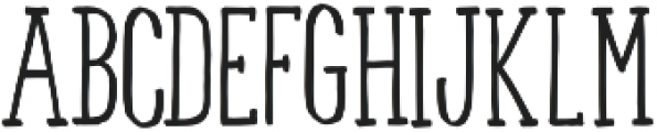 Spirited Serif Regular otf (400) Font UPPERCASE