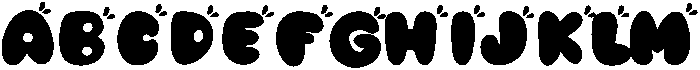 Splash Regular otf (400) Font UPPERCASE