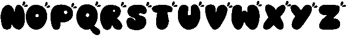 Splash Regular otf (400) Font UPPERCASE
