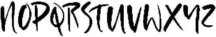 Splash Tropical otf (400) Font UPPERCASE