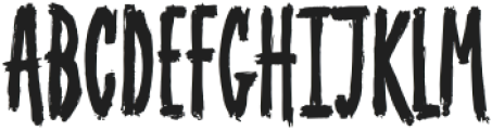 Splatterpunks Alternative otf (400) Font UPPERCASE