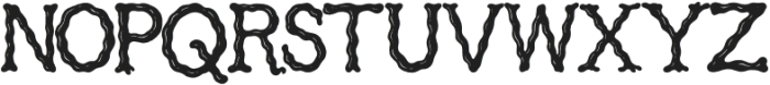 Splattica Melt otf (400) Font UPPERCASE