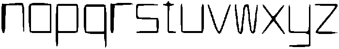 Splinter otf (400) Font LOWERCASE