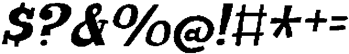 Spoil Me Italic otf (400) Font OTHER CHARS