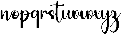 Spongebob Regular otf (400) Font LOWERCASE